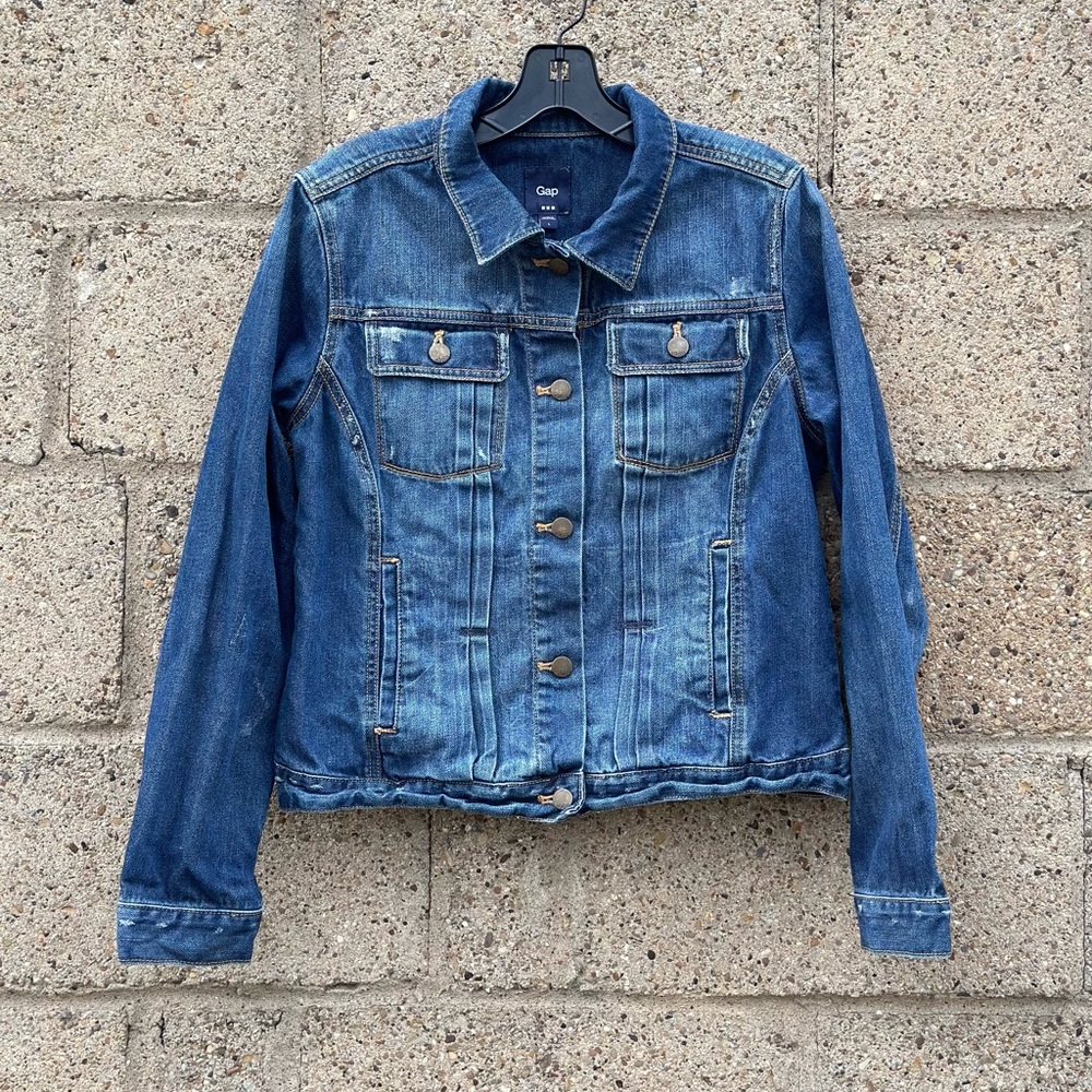 Vintage GAP Y2K Trucker Jacket — Large or Medium